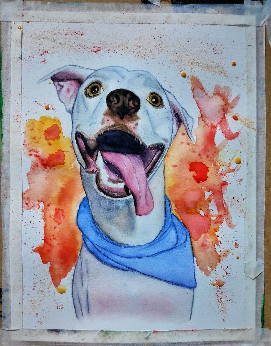 Aquarela — encomenda